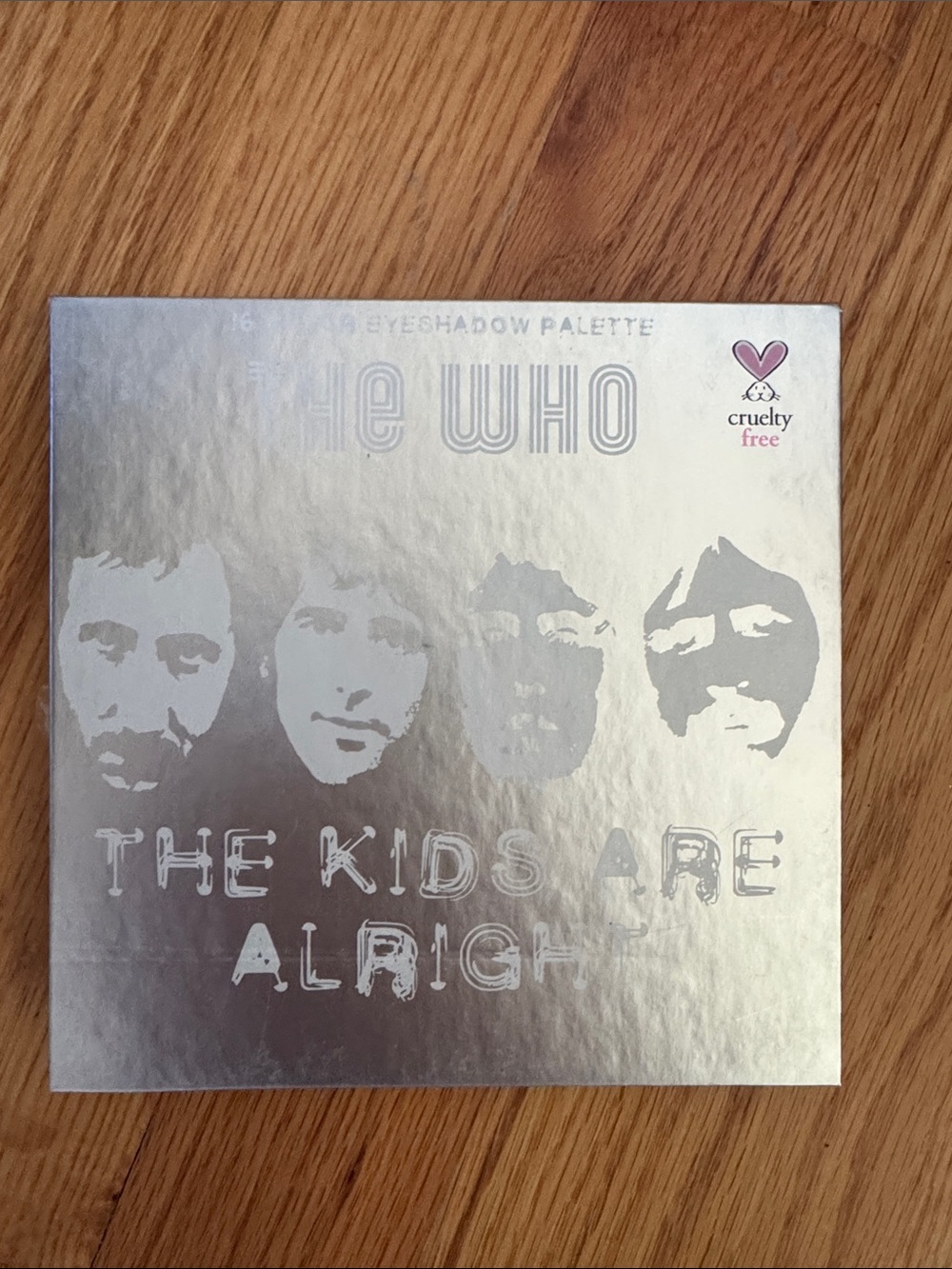 The Who 'The Kids Are Alright' Silver Eyeshadow Palette